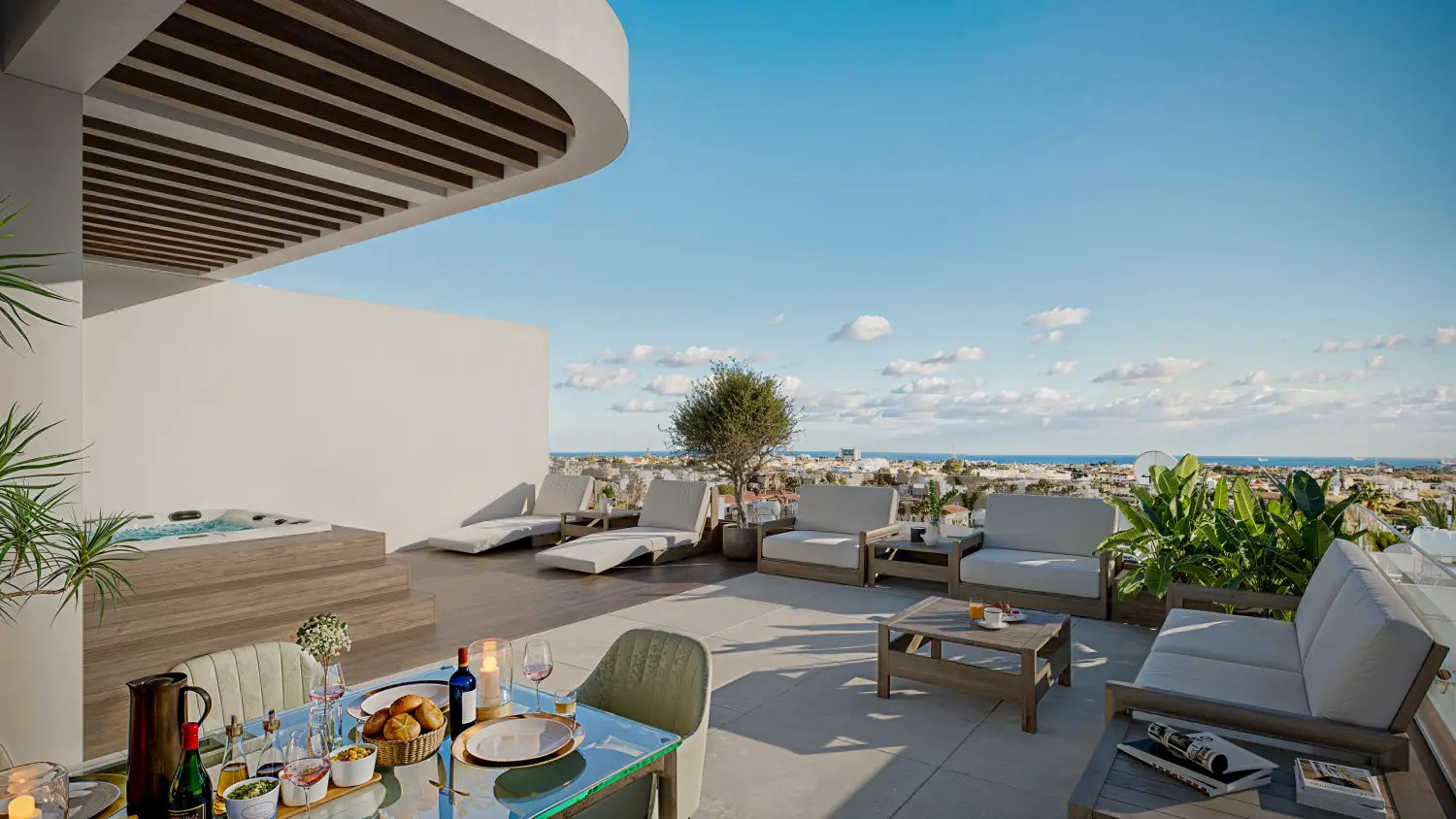 BLUMAR Hills & Sea Dachterrasse
